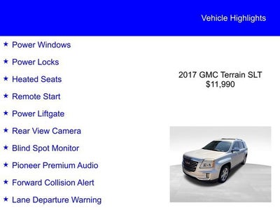 2017 GMC Terrain SLT