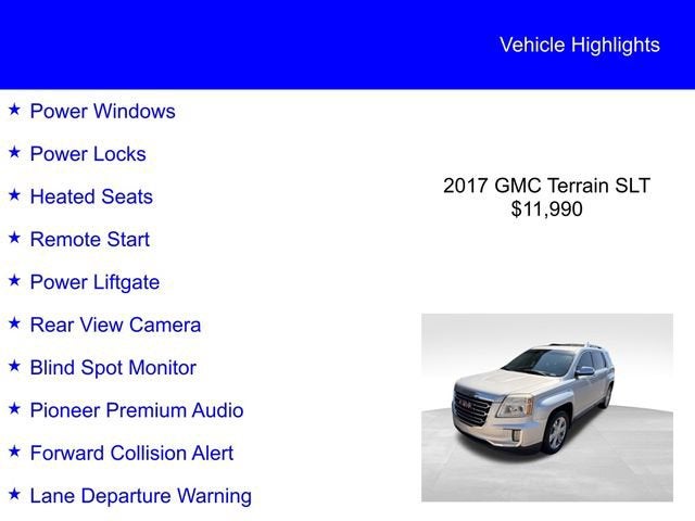 2017 GMC Terrain SLT