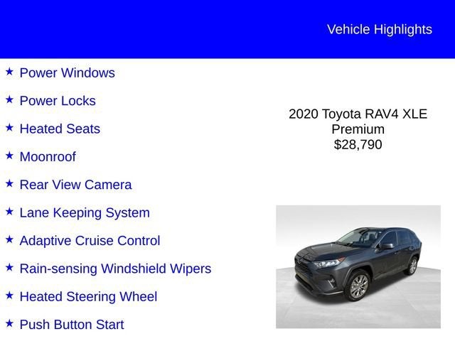 2020 Toyota RAV4 XLE Premium