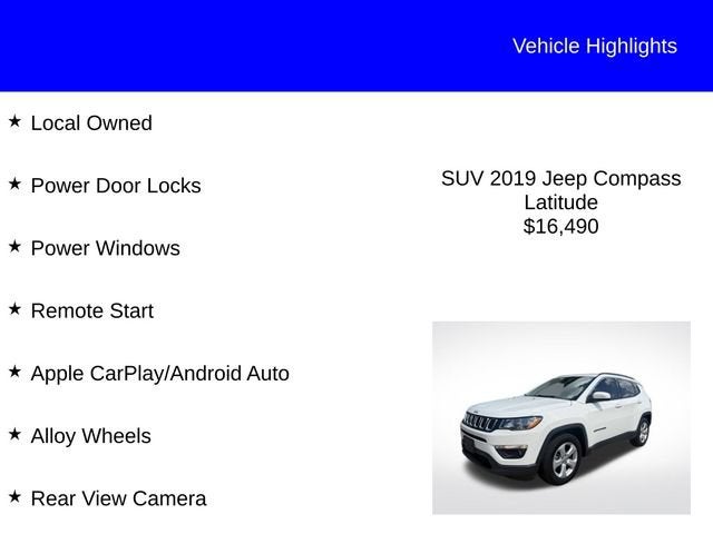 2019 Jeep Compass Latitude