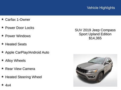 2019 Jeep Compass Upland Edition