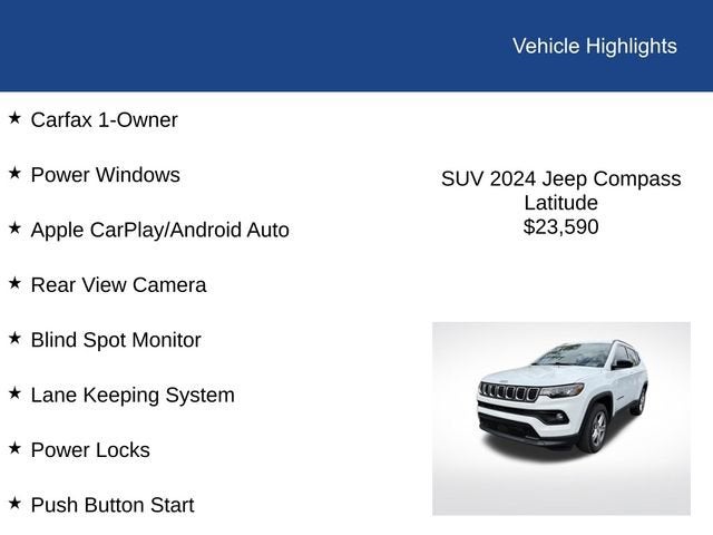 2024 Jeep Compass Latitude