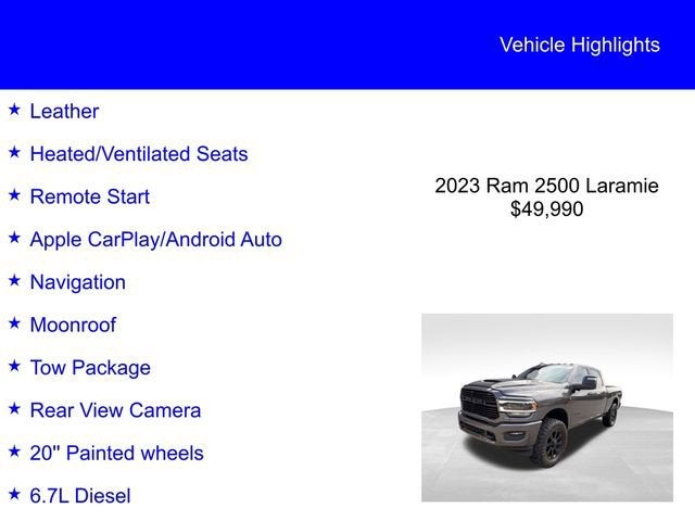 2023 RAM 2500 Laramie