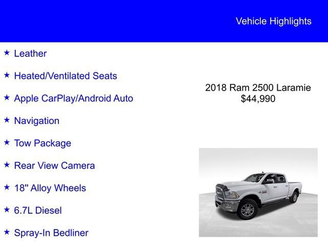 2018 RAM 2500 Laramie