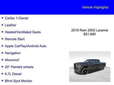 2019 RAM 2500 Laramie