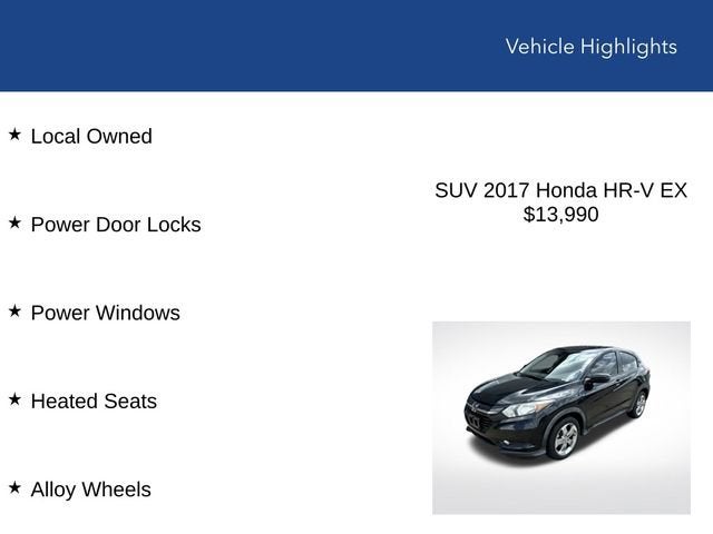 2017 Honda HR-V EX