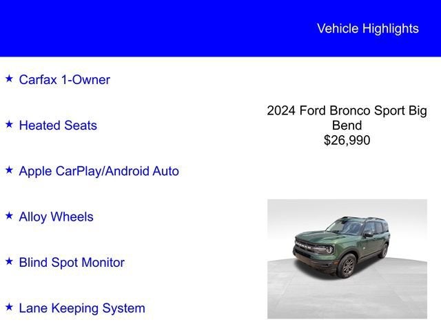 2024 Ford Bronco Sport Big Bend
