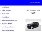 2023 Ford Bronco Sport Heritage