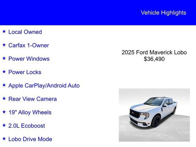 2025 Ford Maverick Lobo High