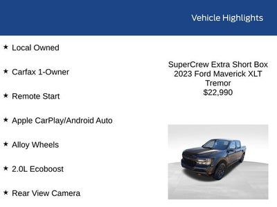 2023 Ford Maverick XLT