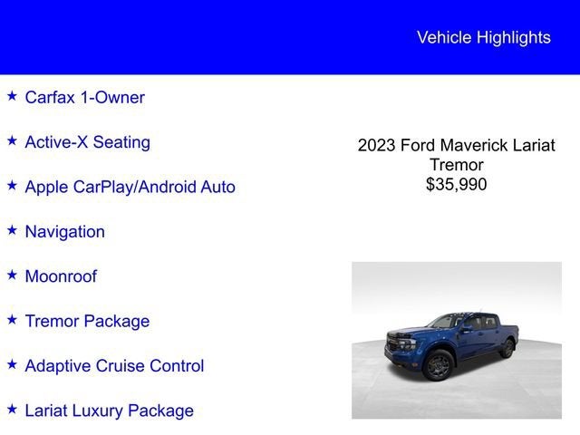 2023 Ford Maverick Lariat