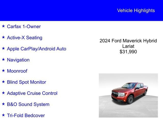 2024 Ford Maverick LARIAT
