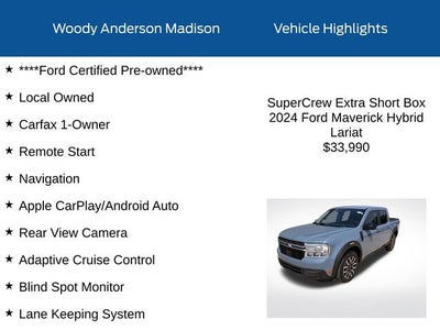 2024 Ford Maverick LARIAT