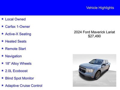 2024 Ford Maverick LARIAT