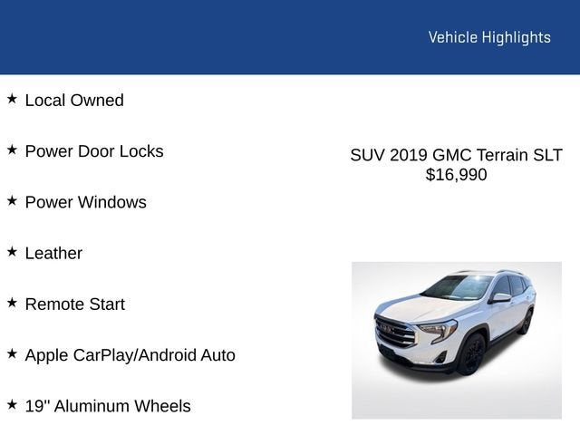 2019 GMC Terrain SLT