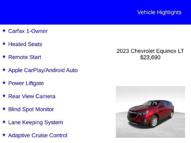 2023 Chevrolet Equinox LT