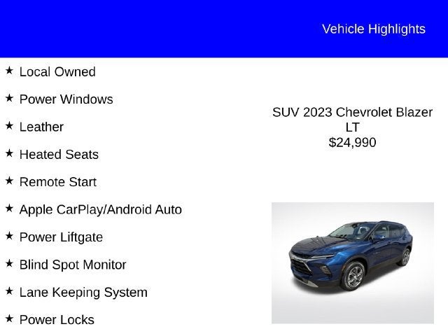2023 Chevrolet Blazer LT