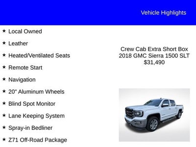 2018 GMC Sierra 1500 SLT