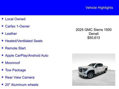 2025 GMC Sierra 1500 Denali