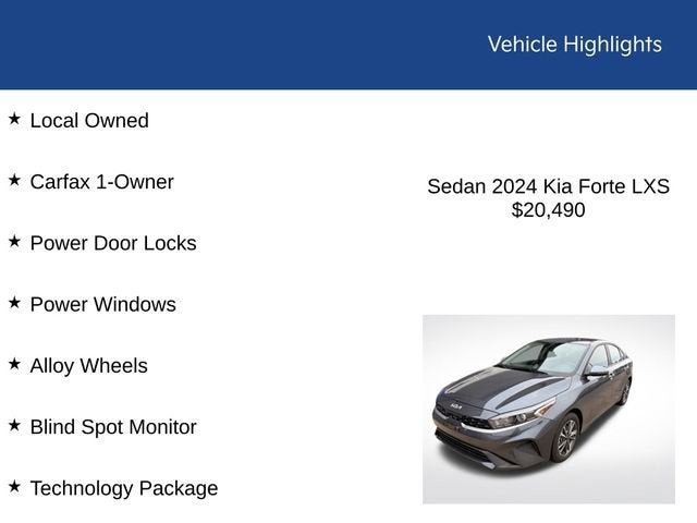 2024 Kia Forte LXS