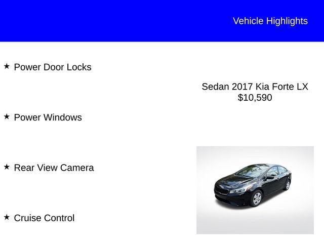 2017 Kia Forte LX