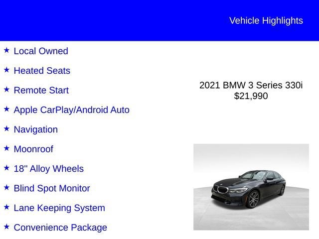 2021 BMW 3 Series 330i