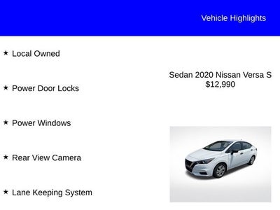 2020 Nissan Versa S