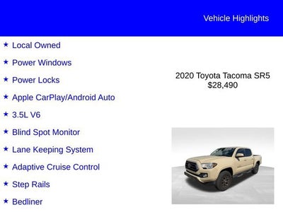 2020 Toyota Tacoma 2WD SR5