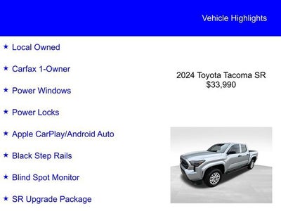 2024 Toyota Tacoma 2WD SR