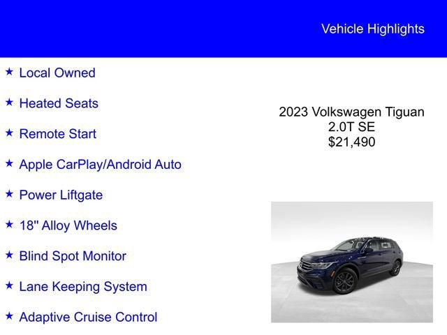 2023 Volkswagen Tiguan SE