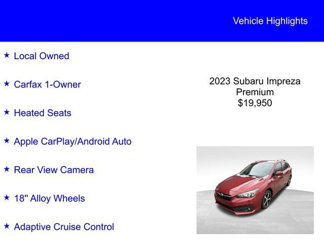 2023 Subaru Impreza Premium