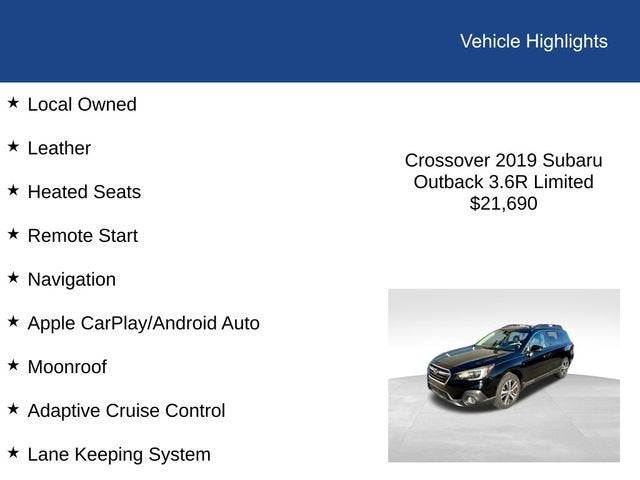 2019 Subaru Outback Limited