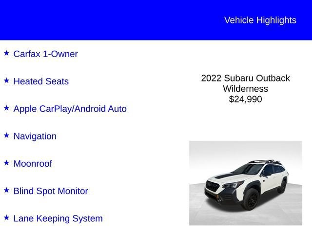 2022 Subaru Outback Wilderness