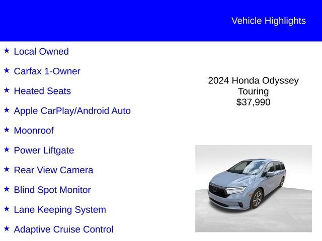2024 Honda Odyssey Touring