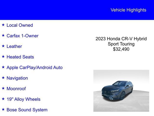 2023 Honda CR-V Hybrid Sport Touring
