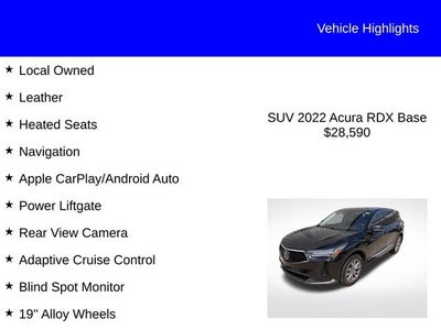 2022 Acura RDX w/Technology Package