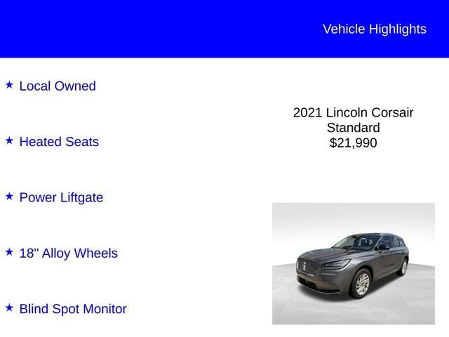2021 Lincoln Corsair Standard