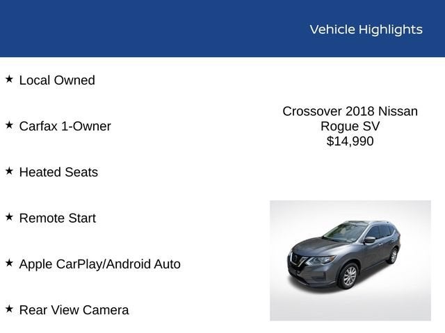 2018 Nissan Rogue SV