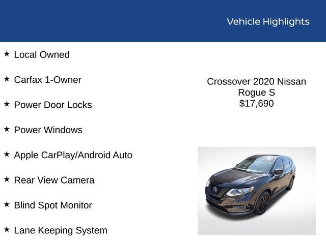 2020 Nissan Rogue S