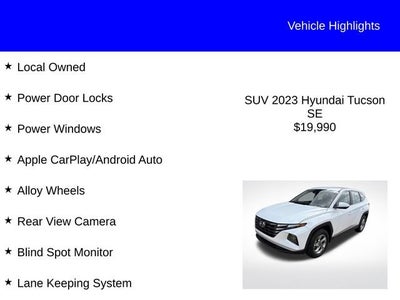2023 Hyundai Tucson SE