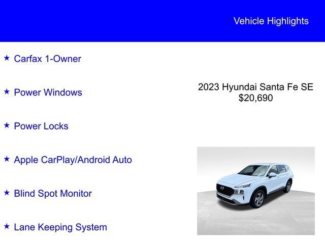 2023 Hyundai Santa Fe SE
