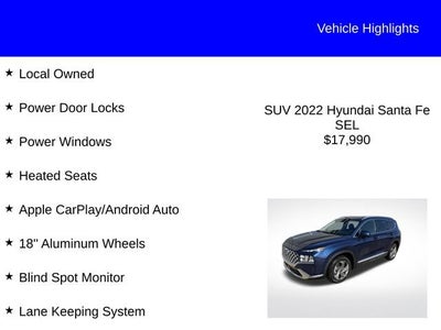 2022 Hyundai Santa Fe SEL