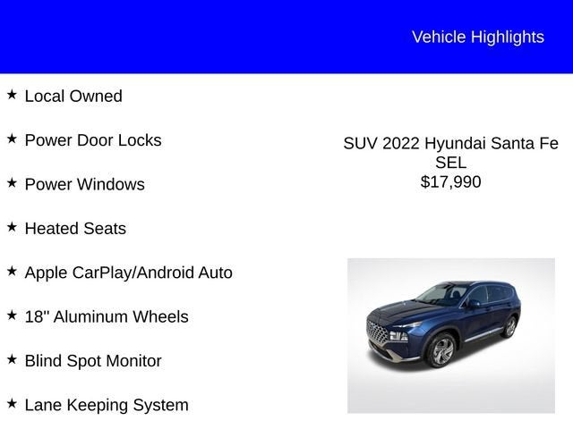 2022 Hyundai Santa Fe SEL