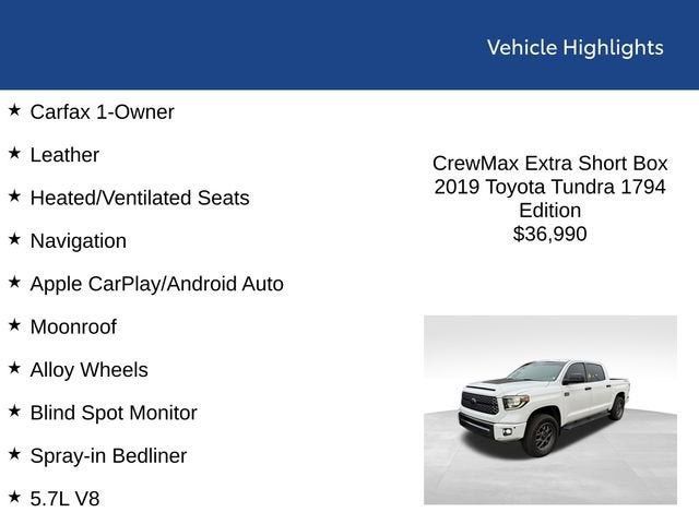 2019 Toyota Tundra 2WD 1794