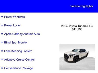 2024 Toyota Tundra 2WD SR5