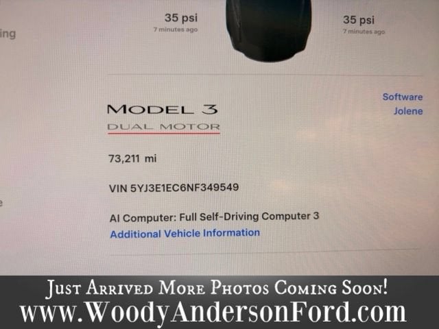 2022 Tesla Model 3 Performance