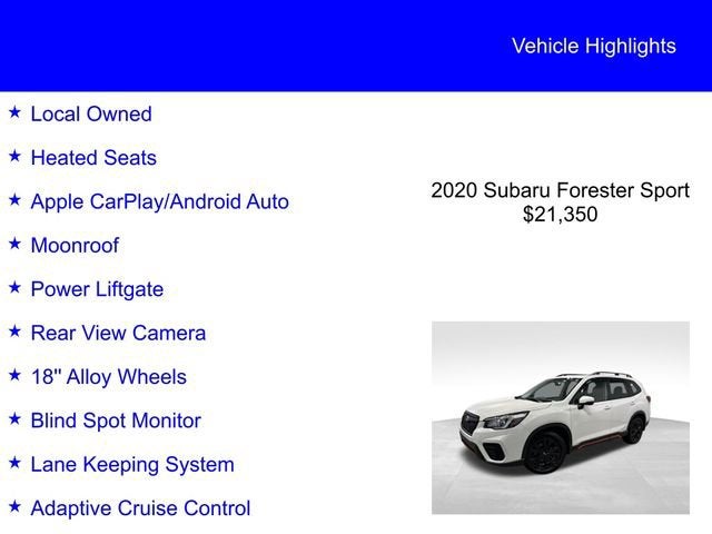 2020 Subaru Forester Sport