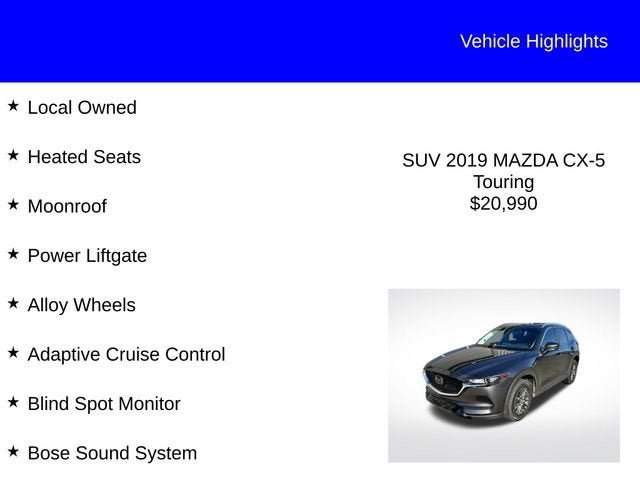 2019 Mazda Mazda CX-5 Touring