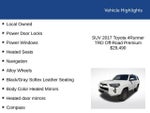 2017 Toyota 4Runner TRD Off-Road Premium