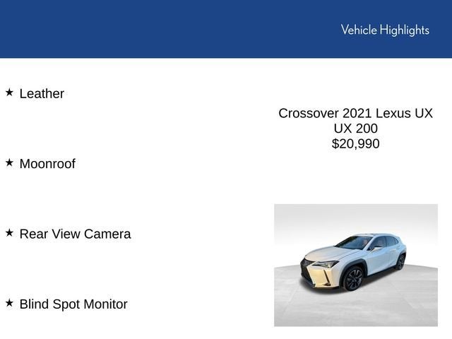 2021 Lexus UX UX 200